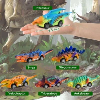 Vetaka Autospielzeug Dinosaurier Für Kinder 4 Vetaka Autospielzeug Dinosaurier Für Kinder – Bild 2