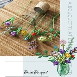 Epik Pädagogisches Bausteinspielzeug Für Kinder Blume -Spielzeug Rabatte Geschäft 29335628 06