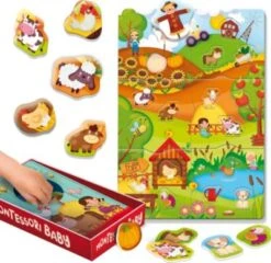 Montessori® Montessori Baby Box - The Farm -Spielzeug Rabatte Geschäft 29372819 02