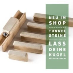 Baumkinder Kugelbahn Holz "K2" Mit Stecksystem (136 Teile) - Eine Murmelbahn Die Standhält! -Spielzeug Rabatte Geschäft 29465011 05