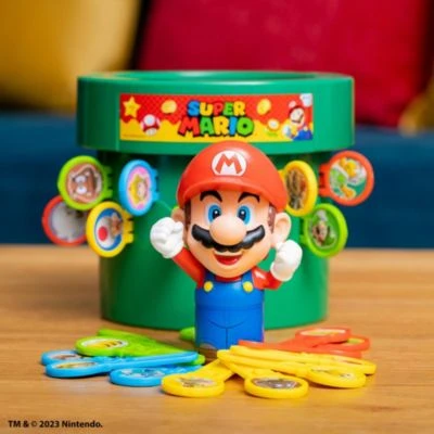 TOMY Kinderspiel Super Mario - Pop Up Mario 7 TOMY Kinderspiel Super Mario - Pop Up Mario – Bild 5