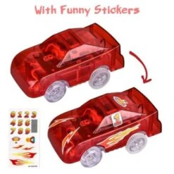 Vetaka Tracks Auto Mit 5 LED Lichter Für Kinder 12 Vetaka Tracks Auto Mit 5 LED Lichter Für Kinder -Spielzeug Rabatte Geschäft 29487243 05