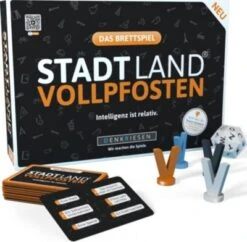 DENKRIESEN STADT LAND VOLLPFOSTEN Brettspiel - Intelligenz Ist Relativ