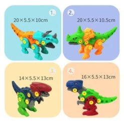 Syntek Dinosaurier-Spielzeug Für Kinder Kinder Twister DIY Montiert Baustein Dinosaurier Spielzeug 8 Syntek Dinosaurier-Spielzeug Für Kinder Kinder Twister DIY Montiert Baustein Dinosaurier Spielzeug -Spielzeug Rabatte Geschäft 29627035 03