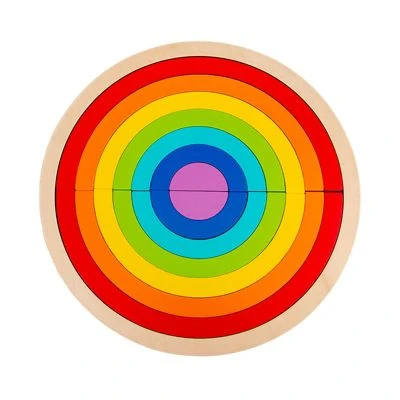 Brighten Bausteinspielzeug Für Kinder Regenbogenblöcke, Tangram 3 Brighten Bausteinspielzeug Für Kinder Regenbogenblöcke, Tangram
