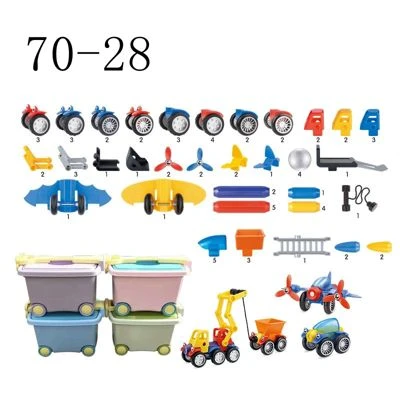 Syntek Technisches Fahrzeugmodell Für Kinder Pädagogisches Magnetisches Spleißspielzeug 3 Syntek Technisches Fahrzeugmodell Für Kinder Pädagogisches Magnetisches Spleißspielzeug