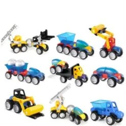 Syntek Technisches Fahrzeugmodell Für Kinder Pädagogisches Magnetisches Spleißspielzeug 11 Syntek Technisches Fahrzeugmodell Für Kinder Pädagogisches Magnetisches Spleißspielzeug -Spielzeug Rabatte Geschäft 29801724 04