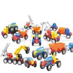 Syntek Technisches Fahrzeugmodell Für Kinder Pädagogisches Magnetisches Spleißspielzeug 12 Syntek Technisches Fahrzeugmodell Für Kinder Pädagogisches Magnetisches Spleißspielzeug -Spielzeug Rabatte Geschäft 29801724 05