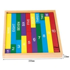 Syntek Lernspielzeug Für Kinder Holzspielzeug Sensorische Lehrmittel Bunte Kleine Zählstäbchen -Spielzeug Rabatte Geschäft 29865296 02