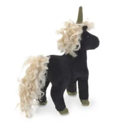 Folkmanis Fingerpuppe Mini Einhorn / Mini Black Unicorn -Spielzeug Rabatte Geschäft 29881298 03
