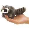 Folkmanis Fingerpuppe Mini Waschbär / Mini Raccoon -Spielzeug Rabatte Geschäft 29881334 01