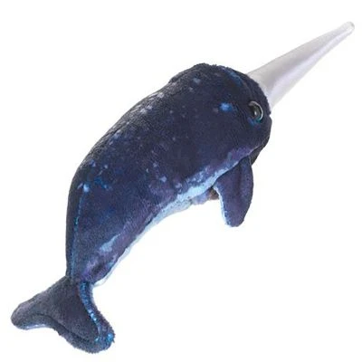 Folkmanis Fingerpuppe Mini Narwhal / Mini Narwal 5 Folkmanis Fingerpuppe Mini Narwhal / Mini Narwal – Bild 3