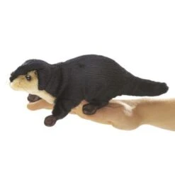Folkmanis Fingerpuppe Mini Flussotter / Mini River Otter