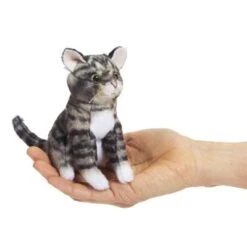 Folkmanis Fingerpuppe Mini Kätzchen / Mini Tabby Cat