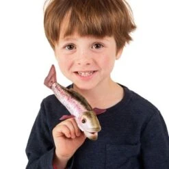 Folkmanis Fingerpuppe Mini Regenbogenforelle/ Mini Rainbow Trout -Spielzeug Rabatte Geschäft 29881520 04