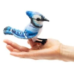 Folkmanis Fingerpuppe Mini Blauhäher/ Mini Blue Jay -Spielzeug Rabatte Geschäft 29881532 02