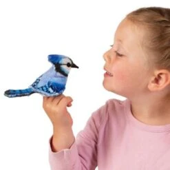 Folkmanis Fingerpuppe Mini Blauhäher/ Mini Blue Jay -Spielzeug Rabatte Geschäft 29881532 04