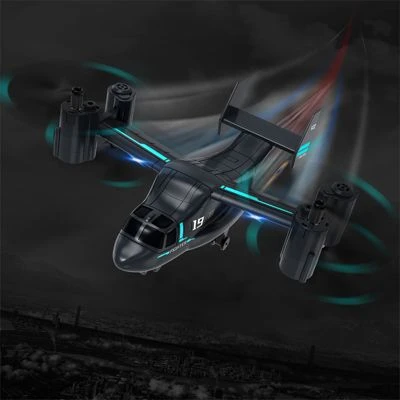 Syntek Kinderflugzeug Vierachsiges Ferngesteuertes Osprey And Luft-Kampfflugzeug Für Kinder 6 Syntek Kinderflugzeug Vierachsiges Ferngesteuertes Osprey And Luft-Kampfflugzeug Für Kinder – Bild 4