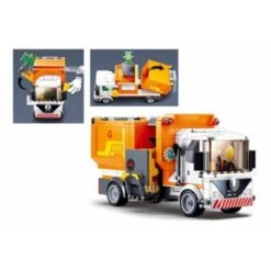 Sluban Klemmbausteine Müllabfuhr (326 Teile) 9 Sluban Klemmbausteine Müllabfuhr (326 Teile) -Spielzeug Rabatte Geschäft 30054177 03