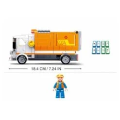 Sluban Klemmbausteine Müllabfuhr (326 Teile) 10 Sluban Klemmbausteine Müllabfuhr (326 Teile) -Spielzeug Rabatte Geschäft 30054177 04