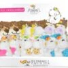 United Labels 12 Stück Pummel Und Friends Schlüsselanhänger Display - 7 Cm Plüschtier Pummeleinhorn, Pummelfee, Zebrasus Und Buddy Mit Rocky Plüschanhänger -Spielzeug Rabatte Geschäft 30066584 01