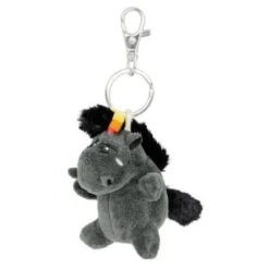 United Labels Pummel Und Friends Schlüsselanhänger - Grummeleinhorn Plüschtier Stofftier Plüsch 7 Cm Plüschanhänger