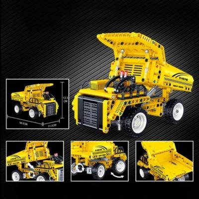 MOULD KING Baufahrzeug Feuerwehrauto Oldtimer QL0438 4 MOULD KING Baufahrzeug Feuerwehrauto Oldtimer QL0438 – Bild 2