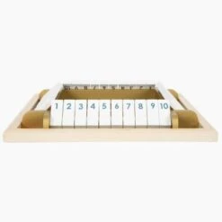 Small Foot Würfelspiel Shut The Box „Gold Edition” 4 Personen -Spielzeug Rabatte Geschäft 30189826 04