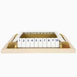 Small Foot Würfelspiel Shut The Box „Gold Edition” 4 Personen -Spielzeug Rabatte Geschäft 30189826 05