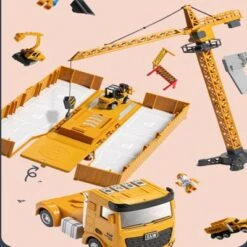 Epik Spielzeug Für Kinder In Baufahrzeugen Kranspielzeug Für Kinder -Spielzeug Rabatte Geschäft 30234895 04