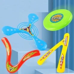 Enbaoxin Bumerang Dreieckige Fliegende Untertasse Für Kinder Bumerang Spielzeug Für Kinder Im Freien -Spielzeug Rabatte Geschäft 30244861 04