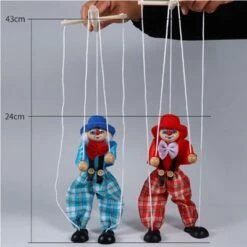 Debuy Clown-Marionette, Die Kinderspielzeug Zieht Drama Marionette Kinderspielzeug -Spielzeug Rabatte Geschäft 30339522 06