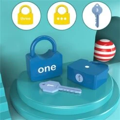 Enbaoxin Alphanumerisches Schlosspickerspielzeug Kinder Entsperren Sie Das Lernen Von Zahlen Lehrmittel Digitales -Spielzeug Rabatte Geschäft 30437317 03