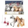 Toi Toys Toi-Toys 2er Pferde Set Mit Zubehör Spielzeugpferde Mit Langer Mähne -Spielzeug Rabatte Geschäft 30440968 01