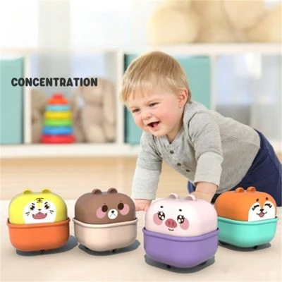 Enbaoxin Lustige Presse Cartoon Tier Eltern-Kind Interaktives Spielzeug Presseauto Kinderspielzeug Für Den Unterricht 4 Enbaoxin Lustige Presse Cartoon Tier Eltern-Kind Interaktives Spielzeug Presseauto Kinderspielzeug Für Den Unterricht – Bild 2