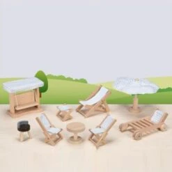 Goki Puppengartenmöbel Weiß -Spielzeug Rabatte Geschäft 30463947 02
