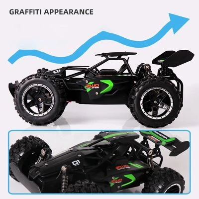 Syntek Ferngesteuertes Kinderauto Hochgeschwindigkeitsauto Elektrische Fernsteuerung Auto Spielzeug 4 Syntek Ferngesteuertes Kinderauto Hochgeschwindigkeitsauto Elektrische Fernsteuerung Auto Spielzeug – Bild 2