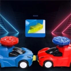 Decome Cooles Leuchtendes Interaktives Kinderspiel Gegen Streitwagen Kreiselspielzeug Aus Kollisionsdeformationslegierung Für Kinder -Spielzeug Rabatte Geschäft 30520194 04