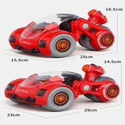 Decome Spray-Stunt-Transformationsauto Elektrisches Ferngesteuertes Spielzeugauto -Spielzeug Rabatte Geschäft 30520630 05
