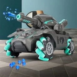 Decome Ferngesteuerter Tank Ferngesteuertes Gepanzertes Wasserbombenfahrzeug -Spielzeug Rabatte Geschäft 30520878 04