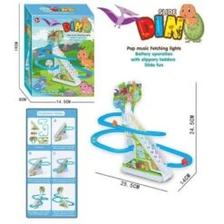 Decome Entlein Treppensteigen Lernspielzeug Für Kinder Elektrotriebwagen-Puzzlespiel Für Kinder