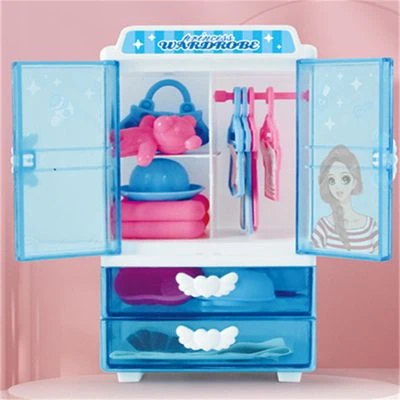 Syntek Kinderpuppe Verkleiden Sich Spielhaus Mädchen Interaktives Spielzeug Aufbewahrung Mini Kleiderschrank Kinderspielzeug 8 Syntek Kinderpuppe Verkleiden Sich Spielhaus Mädchen Interaktives Spielzeug Aufbewahrung Mini Kleiderschrank Kinderspielzeug – Bild 6