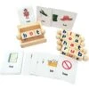 Syntek Holz Brief Platz Alphabet Cube Building Blocks Word Scramble Lernspiel -Spielzeug Rabatte Geschäft 30598410 01