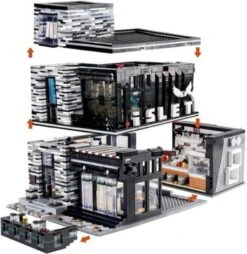 MOULD KING Konstruktionsspielsteine 16042 Bar MOC Klemmbausteine 3992 Teile 10 MOULD KING Konstruktionsspielsteine 16042 Bar MOC Klemmbausteine 3992 Teile -Spielzeug Rabatte Geschäft 30638013 03