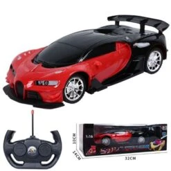 Decome Kinderspielzeug Hohe Simulation Rennwagenmodell Spielzeug Kinderspielzeug Ferngesteuertes Automodellset