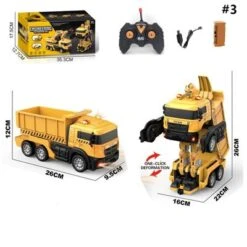 Debuy Verwandelndes Spielzeugauto Spielzeug Elektrischer Transformator Spielset