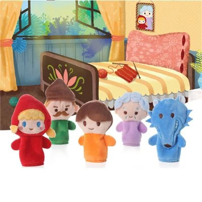 Syntek Baby-pädagogisches Pädagogisches Spielzeug-Finger-Puppe Gute-Nacht-Geschichte Fingerpuppe Für Kinder 5 Syntek Baby-pädagogisches Pädagogisches Spielzeug-Finger-Puppe Gute-Nacht-Geschichte Fingerpuppe Für Kinder – Bild 3