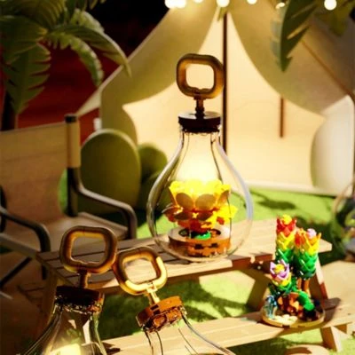 Vicabo Blumen Baustein Mit Glühbirnen Schutzhülle Bausteine Für Kinder 5 Vicabo Blumen Baustein Mit Glühbirnen Schutzhülle Bausteine Für Kinder – Bild 3