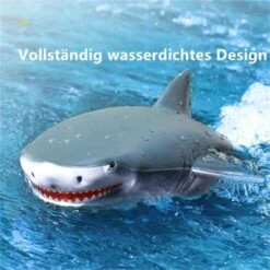 Syntek Zwei-in-Eins-Simulations-Hai-Fernbedienungsboot-Spielzeugset Für Kinder Wasserdichtes Elektrisches Hochgeschwindigkeits-Fernbedienungssimulations-Haiboot-Kinderspielzeug -Spielzeug Rabatte Geschäft 30790762 03