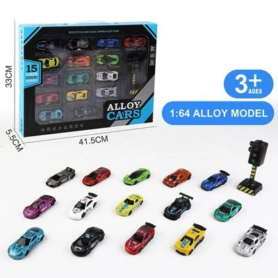 Syntek Schiebeauto-Set Spielzeugautosätze, Schiebbare Mini-Spielzeugautos, Bau-/Polizeiautos Usw. 5 Syntek Schiebeauto-Set Spielzeugautosätze, Schiebbare Mini-Spielzeugautos, Bau-/Polizeiautos Usw. – Bild 3